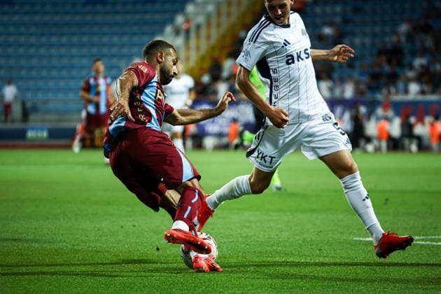 Kasimpasa vs Trabzonspor Trendyol Super League 1st week Mohamed Salah of Trabzonspor in action during the match. Kasimpasa and Trabzonspor faced each other at 1st week of Trendyol Super League 2026 27. The match took place in Recep Tayyip Erdogan Stadium on August 15th, 2026. Istanbul Istanbul Turkey Copyright: xBurakxBasturkx