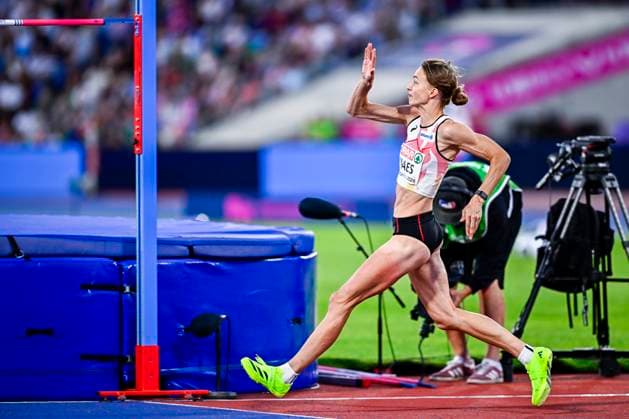 European Athletics Championships Birmingham 2026 - day 6 BIRMINGHAM, ENGLAND - AUGUST 15 : Maes Merel (BEL) high jump final on day 6 of the Birmingham 2026 European Athletics Championships on August 15, 2026 in Birmingham, England, 15 08 2026 Birmingham ENGLAND  Copyright: xTomasxSiskx