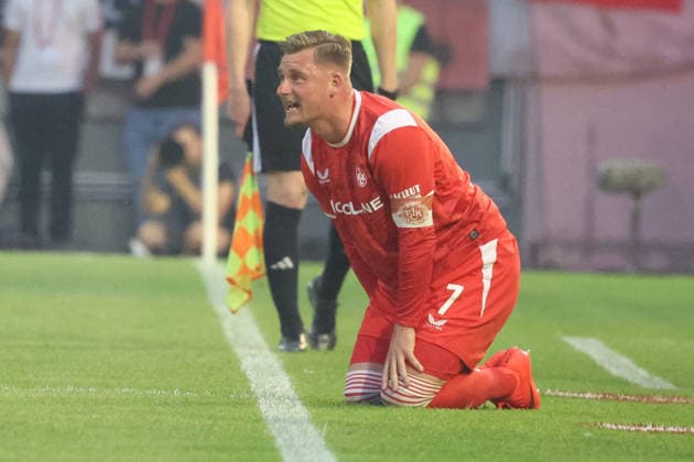 15.08.2026, xrekx, Fussball 2.Bundesliga, 1.FC Kaiserslautern - Karlsruher SC v.l. Marlon Ritter (1.FC Kaiserslautern) (DFL DFB REGULATIONS PROHIBIT ANY USE OF PHOTOGRAPHS as IMAGE SEQUENCES and or QUASI-VIDEO) Kaiserslautern *** August 15, 2026, xrekx, Soccer 2. Bundesliga, 1 FC Kaiserslautern vs. Karlsruher SC, Marlon Ritter, 1 FC Kaiserslautern. DFL and DFB regulations prohibit any use of photographs as image sequences and or quasi-video. Kaiserslautern
