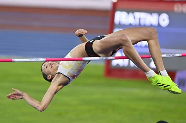 Belgian athlete Merel Maes pictured in action on the sixth day of the European Athletics Championships (August 10-18) in Birmingham, United Kingdom, on Saturday 15 August 2026. ERICxLALMAND  x0864141269stx