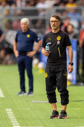 15.08.2026, Fussball, Testspiel, Borussia Dortmund - AS Roma. Trainer Niko Kovac (Borussia Dortmund). Dortmund Signal Iduna Park NRW Deutschland xRHR-FOTO DEx *** August 15, 2026, Soccer, Friendly Match, Borussia Dortmund vs. AS Roma, Coach Niko Kovac, Borussia Dortmund, Signal Iduna Park, North Rhine-Westphalia, Germany, xRHR, PHOTO DEx Copyright: DennisxEwert RHR-FOTOx RHR-FOTO DE