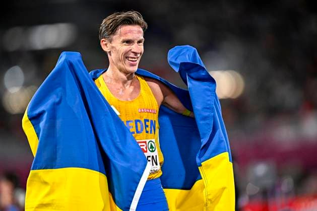 European Athletics Championships Birmingham 2026 - day 6 BIRMINGHAM, ENGLAND - AUGUST 15 : Almgren Andreas (SWE) on day 6 of the Birmingham 2026 European Athletics Championships on August 15, 2026 in Birmingham, England, 15 08 2026 Birmingham ENGLAND  Copyright: xTomasxSiskx