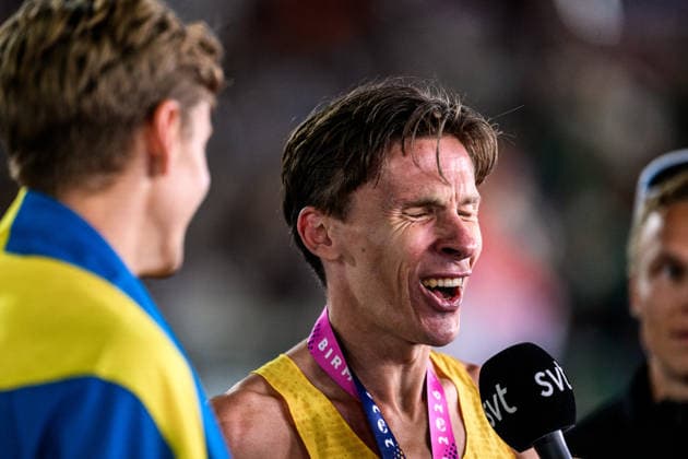 260815 Andreas Almgren of Sweden after first place in men s 10 000 meter final during day 6 of the 2026 European Athletics Championships on August 15, 2026 in Birmingham. Photo: Maxim Thore BILDBYRAN kod MT MT1071 friidrott athletics friidrett friidrotts-em em friidretts-em 2026 european athletics championships day 6 bbeng *** August 15, 2026: Andreas Almgren of Sweden after winning first place in the men’s 10,000-meter final on Day 6 of the 2026 European Athletics Championships on August 15, 2026 in Birmingham. Photo by Maxim Thore. BILDBYRAN code MT MT1071 track and field athletics friidrett friidrotts em em friidretts em 2026 European Athletics Championships Day 6 bbeng  Copyright: MAXIMxTHORE BB260815MT056