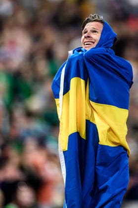 260815 Andreas Almgren of Sweden celebrates first place in men s 10 000 meter final during day 6 of the 2026 European Athletics Championships on August 15, 2026 in Birmingham. Photo: Mathias Bergeld BILDBYRAN kod MB MT1071 friidrott athletics friidrett friidrotts-em em friidretts-em 2026 european athletics championships day 6 bbeng jubel sweden sverige *** August 15, 2026: Andreas Almgren of Sweden celebrates winning first place in the men’s 10,000-meter final on Day 6 of the 2026 European Athletics Championships on August 15, 2026 in Birmingham. Photo by Mathias Bergeld, BILDBYRAN, code MB MT1071. track and field, athletics, friidrett, friidrotts EM, 2026 European Athletics Championships, Day 6, BBENG, celebration, Sweden, Sverige  Copyright: MATHIASxBERGELD BB260815MB166