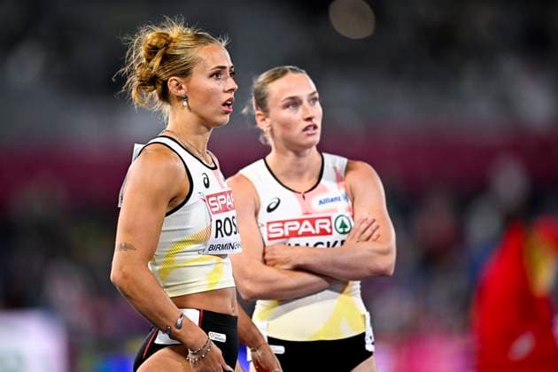 European Athletics Championships Birmingham 2026 - day 6 BIRMINGHAM, ENGLAND - AUGUST 15 : Rosius Rani (BEL) and Vincke Rani (BEL) on day 6 of the Birmingham 2026 European Athletics Championships on August 15, 2026 in Birmingham, England, 15 08 2026 Birmingham ENGLAND  Copyright: xTomasxSiskx