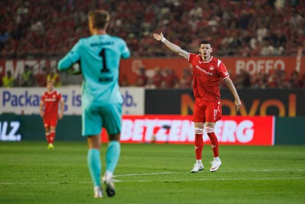 Erencan Yardimci(1.FC Kaiserslautern), Emotionen, Geste, Gestik, Mimik 1.FC Kaiserslautern vs Karlsruher SC, Fussball, 2. Bundesliga, 02. Spieltag, Saison 2026 2027, 15.08.2026 1.FC Kaiserslautern vs Karlsruher SC, Fussball, 2. Bundesliga, 02. Spieltag, Saison 2026 2027, 15.08.2026 *** Erencan Yardimci, 1. FC Kaiserslautern, Emotions, Gesture, Body Language, Facial Expressions, 1. FC Kaiserslautern vs. Karlsruher SC, Soccer, 2. Bundesliga, Matchday 2, 2026–2027 Season, August 15, 2026 1 FC Kaiserslautern vs. Karlsruher SC, soccer, 2. Bundesliga, Matchday 2, 2026–2027 season, August 15, 2026 Copyright: xEibnerxPressefotox EP_ANS