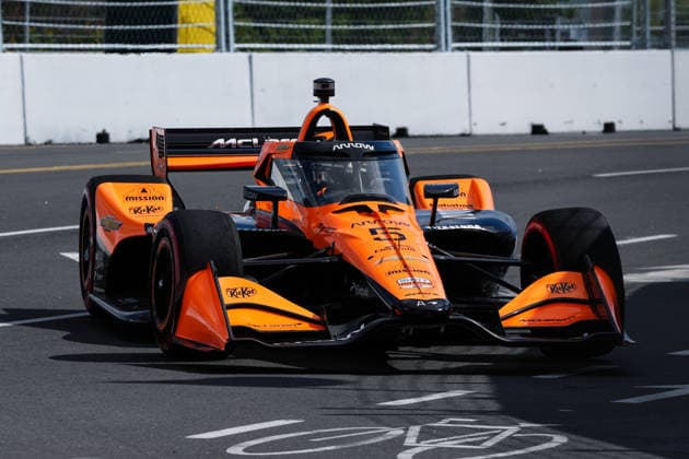 NTT IndyCar, Indy Car, IRL, USA Series Ontario Honda Dealers Indy At Markham - Day2 - Practice Pato O Ward, driver of the 5 Arrow McLaren Chevrolet, drives during practice for the NTT INDYCAR Series Ontario Honda Dealers Indy at Markham on August 15, 2026, in Markham, Ontario, Canada. Markham Ontario Canada  Copyright: xYuanxTianx originalFilename:tian-nttindyc260815_npmiS.jpg