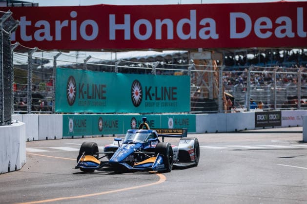 August 15, 2026, Markham, Ontario, Toronto: Kyffin Simpson 8 in action during Ontario Honda Dealers Indy at Markham, Toronto on August 15, 2026. Markham Toronto - ZUMAn333 20260815_znp_n333_035 Copyright: xKaxLokxNgx