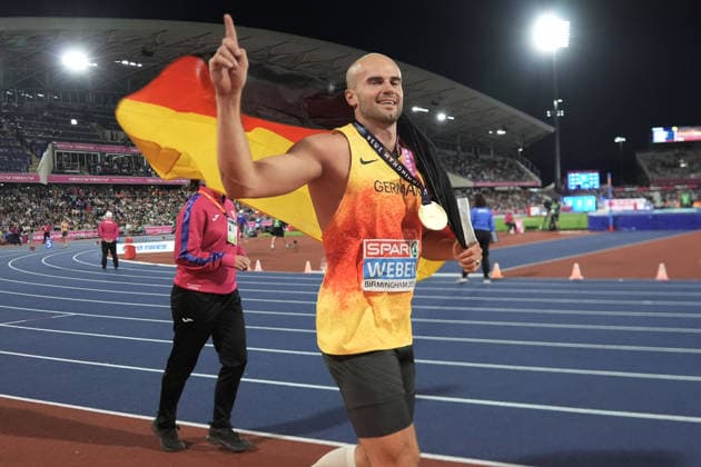 Birmingham , Leichtathletik, Athletics, Track and Field, EAA, Leichtathletik EM Birmingham 2026 European Championships birmingham 2026 , 10.08-17.08.2026, Alexander Stadium Birmingham, Grossbritannien , Speerwurf Männer, Javelin throw Men Finale Julian Weber, Deutschand Germany GER Copyright Gladys Chai von der Laage *** Birmingham, Track and Field, Athletics, EAA, 2026 European Athletics Championships in Birmingham, August 10–17, 2026, Alexander Stadium, Birmingham, United Kingdom, Men’s Javelin Throw, Javelin Throw Men’s Final, Julian Weber, Germany (GER), Copyright Gladys Chai von der Laage