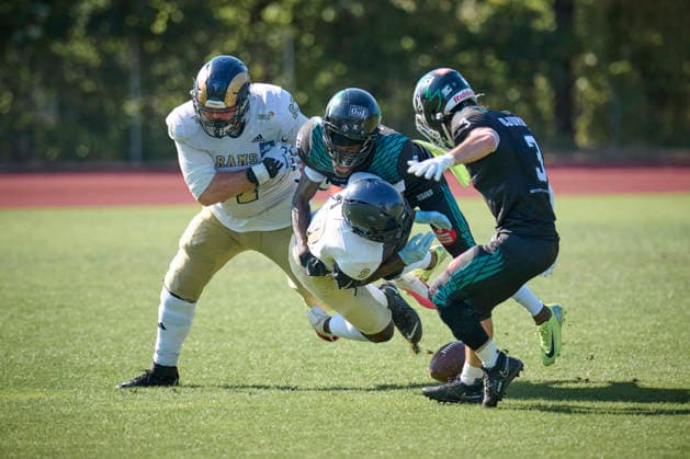 American football, Bavarian League, Nuremberg Rams v Nuremberg Hawks