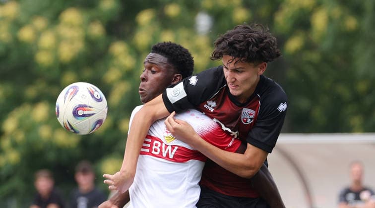 Football, Under-19s, DFB Youth League, VfB Stuttgart v FC Ingolstadt 04