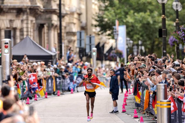 2026 European Athletics Championships, Alexander Stadium, Birmingham, England 16 8 2026 Men s Marathon Germany s Amanal Petros Amanal Petros 16 8 2026  Copyright: xx 0S9A9073