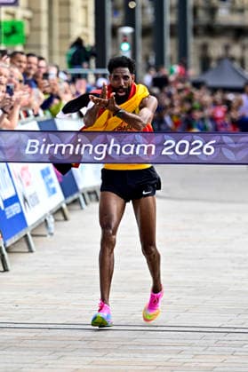Amanal PETROS (Germany, Hannover 96, MARATHON Men) GBR, European Athletics Championships, Athletics, 16.08.2026, GBR, European Athletics Championships, Athletics, 16.08.2026, Birmingham *** Amanal PETROS Germany, Hannover 96, MARATHON Men GBR, European Athletics Championships, Track and Field, August 16, 2026, GBR, European Athletics Championships, Track and Field, August 16, 2026, Birmingham Copyright: xEibnerxPressefoto JanxPapenfussx EP_JPS