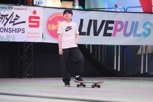 15.078.2026 xkhx Kassel World Freestyle 2026 Skateboarding Championships - Women Pro Qualifiers Bild zeigt Mei Tanikoshi from Japan - *** 15 078 2026 xkhx Kassel World Freestyle 2026 Skateboarding Championships Women s Pro Qualifiers. The photo shows Mei Tanikoshi from Japan.