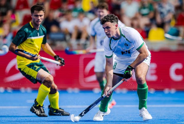 2026 Men s FIH Hockey World Cup, Belfius Hockey Arena, Wavre, Belgium 16 8 2026 Australia vs Ireland Ireland™s Mark McNellis Mark McNellis 16 8 2026  Copyright: xx WP7_4781 20260816