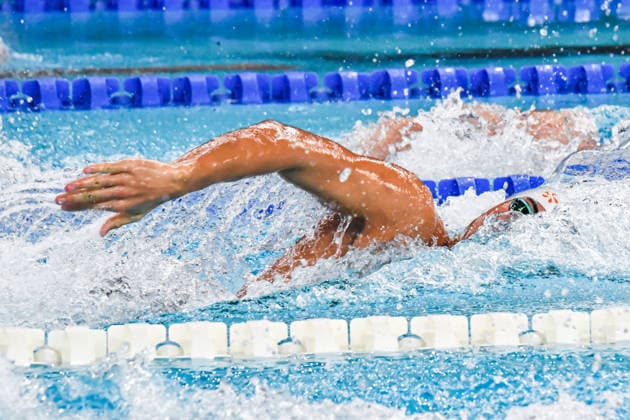 NATATION : Championnat d europe de natation 2026 - PARIS - 16 08 2026 Leon Marchand (FRA) Saint DenisFrance  Copyright: xBaptistexAutissierx