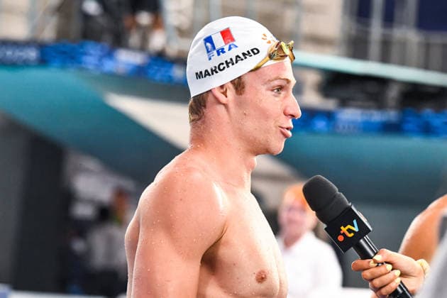 NATATION : Championnat d europe de natation 2026 - PARIS - 16 08 2026 Leon Marchand (FRA) Saint DenisFrance  Copyright: xBaptistexAutissierx