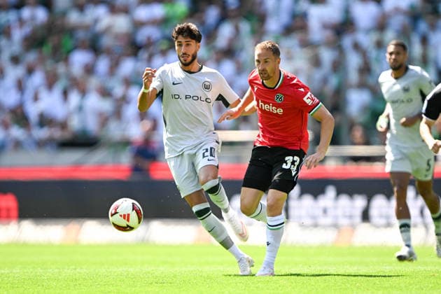 Football, 2nd Bundesliga, Hannover 96 v VfL Wolfsburg
