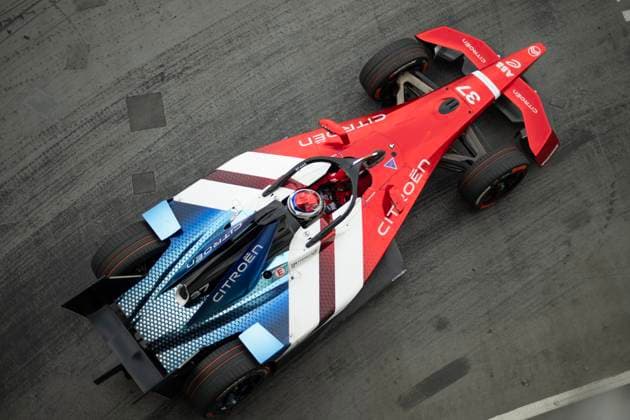 London, United Kingdom. 16 August 2026. Driver 37 c (New Zealand) (Citroen Racing) in action seen from above during the Free Practice 3 Session at the ABB FIA Formula E 2026 Hankuk London E-Prix at ExCeL London. London United Kingdom Copyright: xDavidxSarmientox xVWPicsx DSG-1292