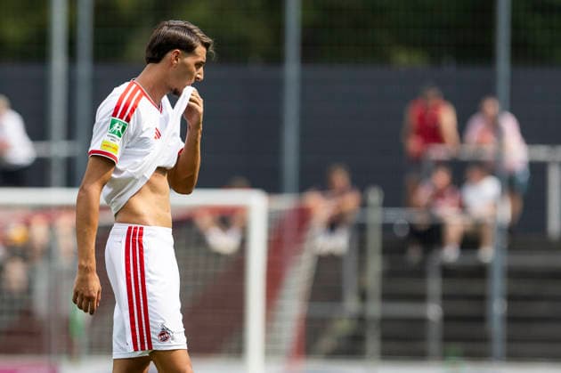 Regionalliga West: 1. FC Köln U21, U 21 - FC Gütersloh, 16.08.2026 Malek El Mala (1. FC Köln U21, 7). Regionalliga West, 1. FC Köln U21 - FC Gütersloh, 3. Spieltag, am 16.08.2026, Franz-Kremer-Stadion, Köln *** Regionalliga West: 1. FC Köln U21 vs. FC Gütersloh, August 16, 2026; Malek El Mala, 1. FC Köln U21, 7th in Regionalliga West, 1 FC Cologne U21 vs. FC Gütersloh, Matchday 3, on August 16, 2026, Franz Kremer Stadium, Cologne Copyright: xBEAUTIFULxSPORTS Meuselx
