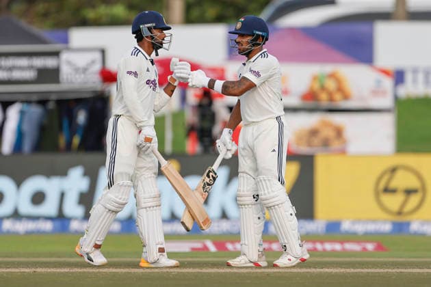 Cricket, international match, Test match, India v Sri Lanka