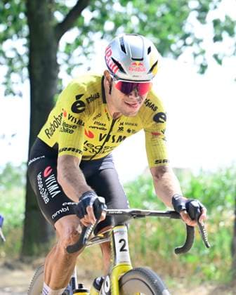 Belgian Gravel Championships 2026 GROBBENDONK, BELGIUM - AUGUST 16: Van Aert Wout (BEL) of Team Visma Lease a Bike pictured during the 2026 Belgian Gravel Championships on August 16, 2026 in Grobbendonk, Belgium, 16 08 2026 Grobbendonk Belgium  Copyright: xJanxDexMeuleneirx