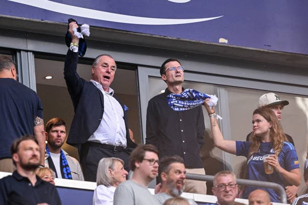 16.08.2026, Fussball, Saison 2026 2027, Testspiel, FC Schalke 04 - Real Madrid, Clemens Tönnies, xRHR-FOTO YYx *** August 16, 2026, Soccer, 2026–2027 Season, Friendly Match, FC Schalke 04 vs. Real Madrid, Clemens Tönnies, xRHR PHOTO YYx Copyright: KROEGER RHR-FOTOx RHR-FOTO YY