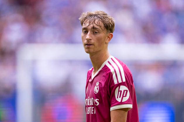 15.08.2026, Fussball, Testspiel FC Schalke 04 - Real Madrid CF. Dean Huijsen (Real Madrid CF). Gelsenkirchen Veltins Arena NRW Deutschland xRHR-FOTO DEx *** August 15, 2026, Soccer, Friendly Match: FC Schalke 04 vs. Real Madrid CF, Dean Huijsen, Real Madrid CF, Gelsenkirchen, Veltins Arena, North Rhine-Westphalia, Germany, xRHR, PHOTO DEx Copyright: DennisxEwert RHR-FOTOx RHR-FOTO DE