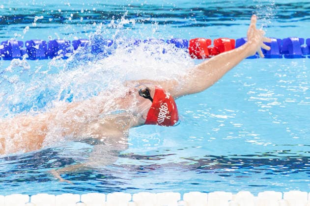 European Aquatics Championships Swimming Day 7 Aleksander Stys during European Aquatics Championships Swimming Day 7 in Paris, France, on August 16, 2026 Paris France  Copyright: xFotoxOlimpikx originalFilename:jastrzebowski-european260816_npHWG.jpg