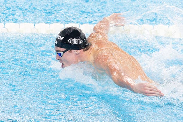 European Aquatics Championships Swimming Day 7 Roman Shevliakov during European Aquatics Championships Swimming Day 7 in Paris, France, on August 16, 2026 Paris France  Copyright: xFotoxOlimpikx originalFilename:jastrzebowski-european260816_npUrt.jpg