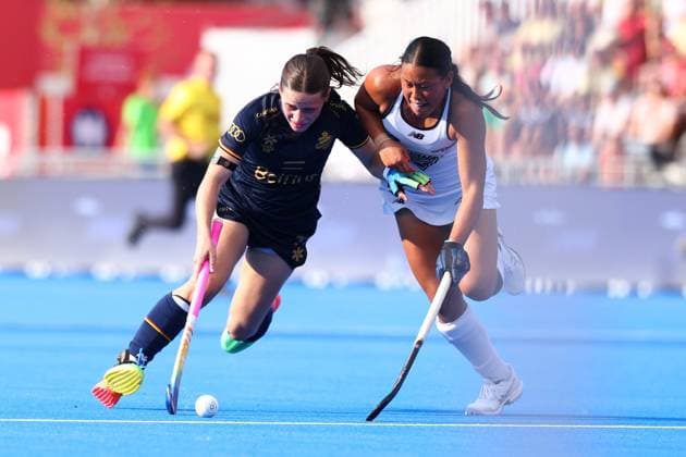 Field hockey, women’s, FIH World Cup, Belgium v New Zealand