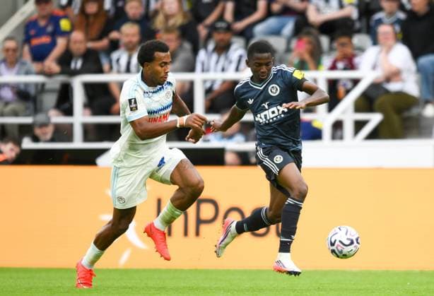 Football, friendly match, Newcastle United v Racing Strasbourg