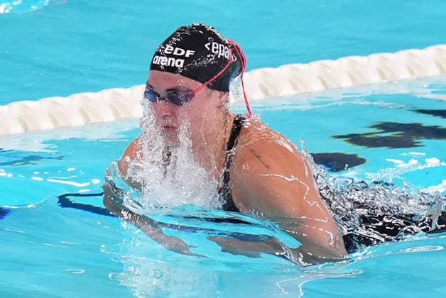 Benedetta Pilato win silver medal in the women s 50m breaststroke at the Swimming European Aquatics Championships Paris 2026, Paris, August 15 , 2026  Copyright: xDavidexSpada LaPressex