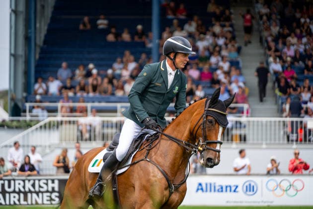 Padraig McCarthy auf MGH Zabaione FEI World Championships Aachen 2026, Eventing Jumping, 16.08.2026 FEI World Championships Aachen 2026, Eventing Jumping, 16.08.2026 Aachen *** Padraig McCarthy on MGH Zabaione at the 2026 FEI World Championships in Aachen, Eventing Jumping, August 16, 2026 2026 FEI World Championships in Aachen, Eventing Jumping, August 16, 2026 Aachen Copyright: xEibner-Pressefoto J.xDerondeaux EP_JDU