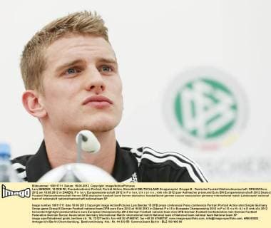 Football, EURO 2012, DFB PK with Lars Bender