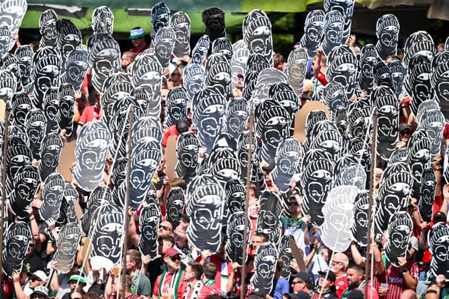 2. Bundesliga - Hannover 96 - VfL Wolfsburg am 16.08.2026 in der HDI Arena in Hannover GFans von Hannover *** 2. Bundesliga: Hannover 96 vs. VfL Wolfsburg on August 16, 2026, at the HDI Arena in Hannover. Hannover fans MT