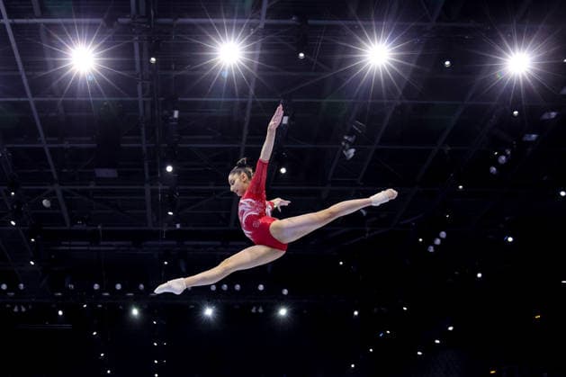 36th European Championships and 15th European Junior Championships in WomenÂ s Artistic Gymnastics - Finals Liudmila Roshchina of Russia competes on the Balance beam during Senior Women™s Team Final on day 4 of the 2026 Women s Artistic Gymnastics European Championships at Arena Zagreb on August 16, 2026 in Zagreb, Croatia.  IgorxKralj PIXSELL