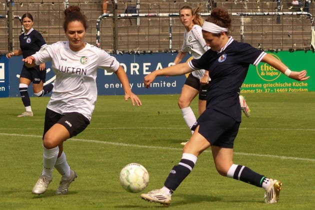 2026-08-16 , FSV Babelsberg 74 vs Turbine Potsdam, Frauen, DFB-Pokal 1. Runde , Karl-Liebknecht-Stadion Madelyn Smith (1.FFC Turbine Potsdam, 10) Potsdam Brandenburg Germany *** August 16, 2026, FSV Babelsberg 74 vs. Turbine Potsdam, Women, DFB Cup First Round, Karl Liebknecht Stadium, Madelyn Smith 1, FFC Turbine Potsdam, 10, Potsdam, Brandenburg, Germany