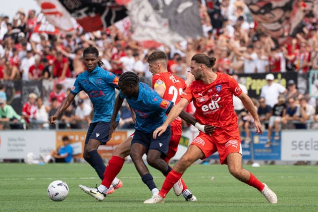 Football, Switzerland, Cup, FC Kerzers v FC Sion