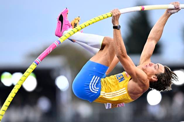 European Athletics Championships Birmingham 2026 - day 7 BIRMINGHAM, ENGLAND - AUGUST 16 : Duplantis Armand (SWE) in action during the high jump final on day 7 of the Birmingham 2026 European Athletics Championships on August 16, 2026 in Birmingham, England, 16 08 2026 Birmingham ENGLAND  Copyright: xTomasxSiskx