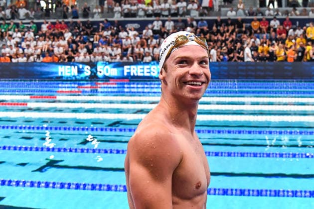 NATATION : Championnat d europe de natation 2026 - PARIS - 16 08 2026 Leon Marchand (FRA) Saint DenisFrance  Copyright: xBaptistexAutissierx