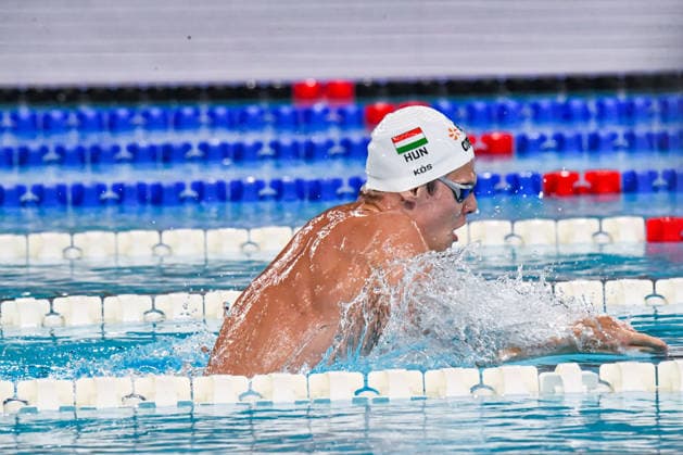 NATATION : Championnat d europe de natation 2026 - PARIS - 16 08 2026 Hubert Kos (HUN) Saint DenisFrance  Copyright: xBaptistexAutissierx