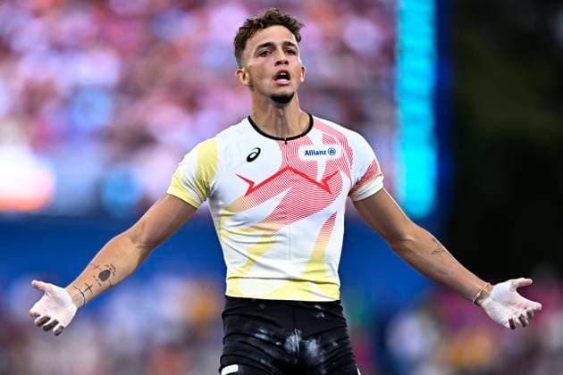 European Athletics Championships Birmingham 2026 - day 7 BIRMINGHAM, ENGLAND - AUGUST 16 : Philtjens Ylio (BEL) in action during the pole vault final on day 7 of the Birmingham 2026 European Athletics Championships on August 16, 2026 in Birmingham, England, 16 08 2026 Birmingham ENGLAND  Copyright: xTomasxSiskx