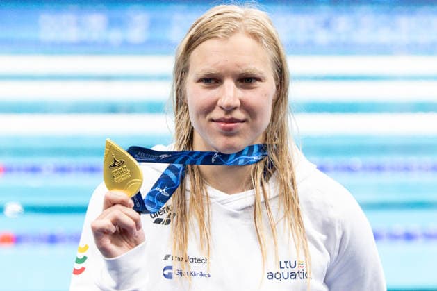 European Aquatics Championships Swimming Day 7 Ruta Meilutyte during European Aquatics Championships Swimming Day 7 in Paris, France, on August 16, 2026 Paris France  Copyright: xFotoxOlimpikx originalFilename:jastrzebowski-european260816_npDGf.jpg