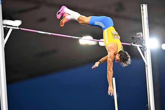 European Athletics Championships Birmingham 2026 - day 7 BIRMINGHAM, ENGLAND - AUGUST 16 : Duplantis Armand (SWE) in action during the pole vault on day 7 of the Birmingham 2026 European Athletics Championships on August 16, 2026 in Birmingham, England, 16 08 2026 Birmingham ENGLAND  Copyright: xTomasxSiskx