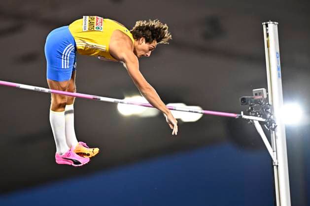 European Athletics Championships Birmingham 2026 - day 7 BIRMINGHAM, ENGLAND - AUGUST 16 : Duplantis Armand (SWE) in action during the pole vault on day 7 of the Birmingham 2026 European Athletics Championships on August 16, 2026 in Birmingham, England, 16 08 2026 Birmingham ENGLAND  Copyright: xTomasxSiskx