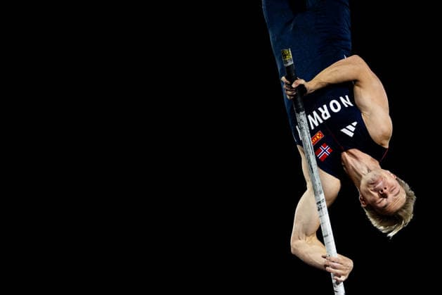 260816 Sondre Mogens Guttormsen of Norway competes in men s pole vault final during day 7 of the 2026 European Athletics Championships on August 16, 2026 in Birmingham. Photo: Mathias Bergeld BILDBYRAN kod MB MT1072 friidrott athletics friidrett friidrotts-em em friidretts-em 2026 european athletics championships 7 bbeng *** August 16, 2026: Sondre Mogens Guttormsen of Norway competes in the men’s pole vault final during Day 7 of the 2026 European Athletics Championships on August 16, 2026 in Birmingham. Photo by Mathias Bergeld, BILDBYRAN, code MB MT1072. track and field, athletics, friidrett, friidrotts EM, 2026 European Athletics Championships, Day 7  Copyright: MATHIASxBERGELD BB260816MB130