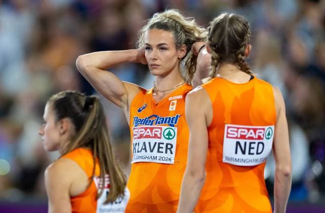 BIRMINGHAM - Lieke Klaver and Femke Broeders-Bol ahead of the women s 4x400 relay final on the final day of the European Athletics Championships. IRIS VAN DEN BROEK ANP xVIxANPxSportx xxANPxIVx 565645100 originalFilename: 565645100.jpg