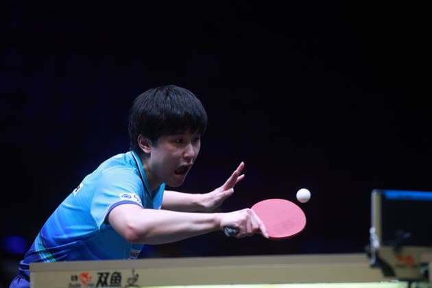 2026 WTT Europe Smash - Sweden - Main Draw - Day 7 Tomokazu Harimoto of Japan is in action against Sora Matsushima of Japan during the Men s Singles semifinal at the 2026 Europe Smash at the Malmo Arena in Malmo, Sweden, on August 16, 2026. Malmo Sweden  Copyright: xRemyxGrosx originalFilename:gros-europesm260816_npmOW.jpg