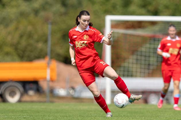 DFB-Pokal Playoffs Frauen: 1. FFV Erfurt vs. FC Ingolstadt 04; Erfurt; 16.08.2026 Lea Schrenk ( 19; 1. FFV Erfurt) DFB-Pokal Playoffs Frauen: 1. FFV Erfurt vs. FC Ingolstadt 04; Sportforum Johannesplatz Erfurt; 16.08.2026 DFB REGULATIONS PROHIBIT ANY USE OF PHOTOGRAPHS AS IMAGE SEQUENCES AND OR QUASI-VIDEO. *** DFB Cup Playoffs Women s 1: FFV Erfurt vs. FC Ingolstadt 04, Erfurt, August 16, 2026, Lea Schrenk 19 1, FFV Erfurt, DFB Cup Playoffs Women s 1: FFV Erfurt vs. FC Ingolstadt 04, Sportforum Johannesplatz, Erfurt August 16, 2026 DFB regulations prohibit any use of photographs as image sequences and or quasi-video Copyright: xBEAUTIFULxSPORTS Duehringx